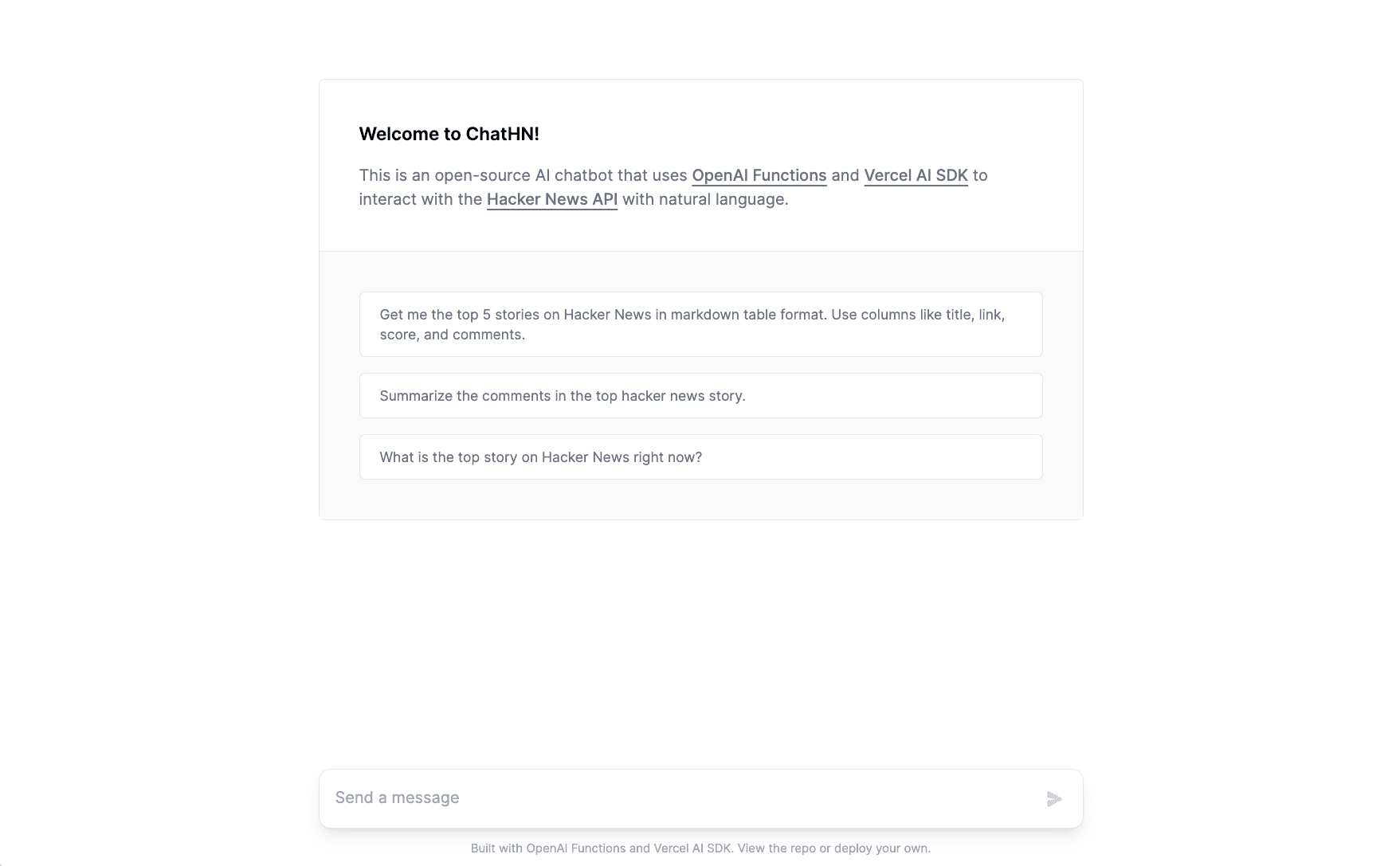 ChatHN โ Chat with Hacker News thumbnail